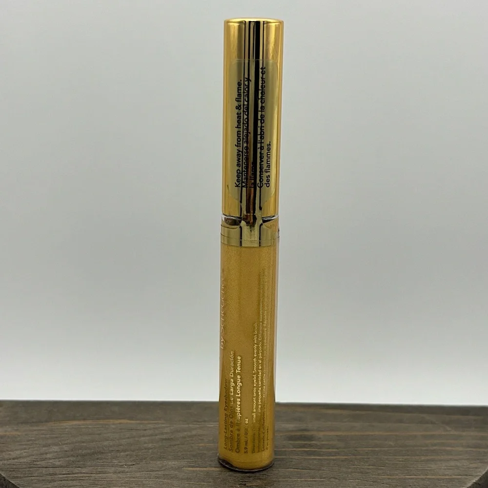 Shadowsense Warm Gold Shimmer NEW Metallic Cream to Powder Long Last Eyeshadow